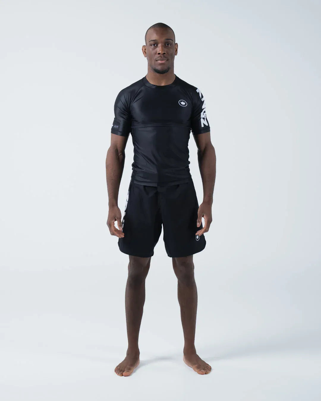 Rashguard - Kingz - Kore V2 - Kortärmad - Svart