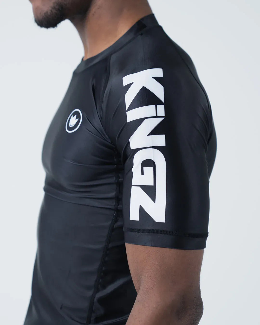 Rashguard - Kingz - Kore V2 - Kortärmad - Svart