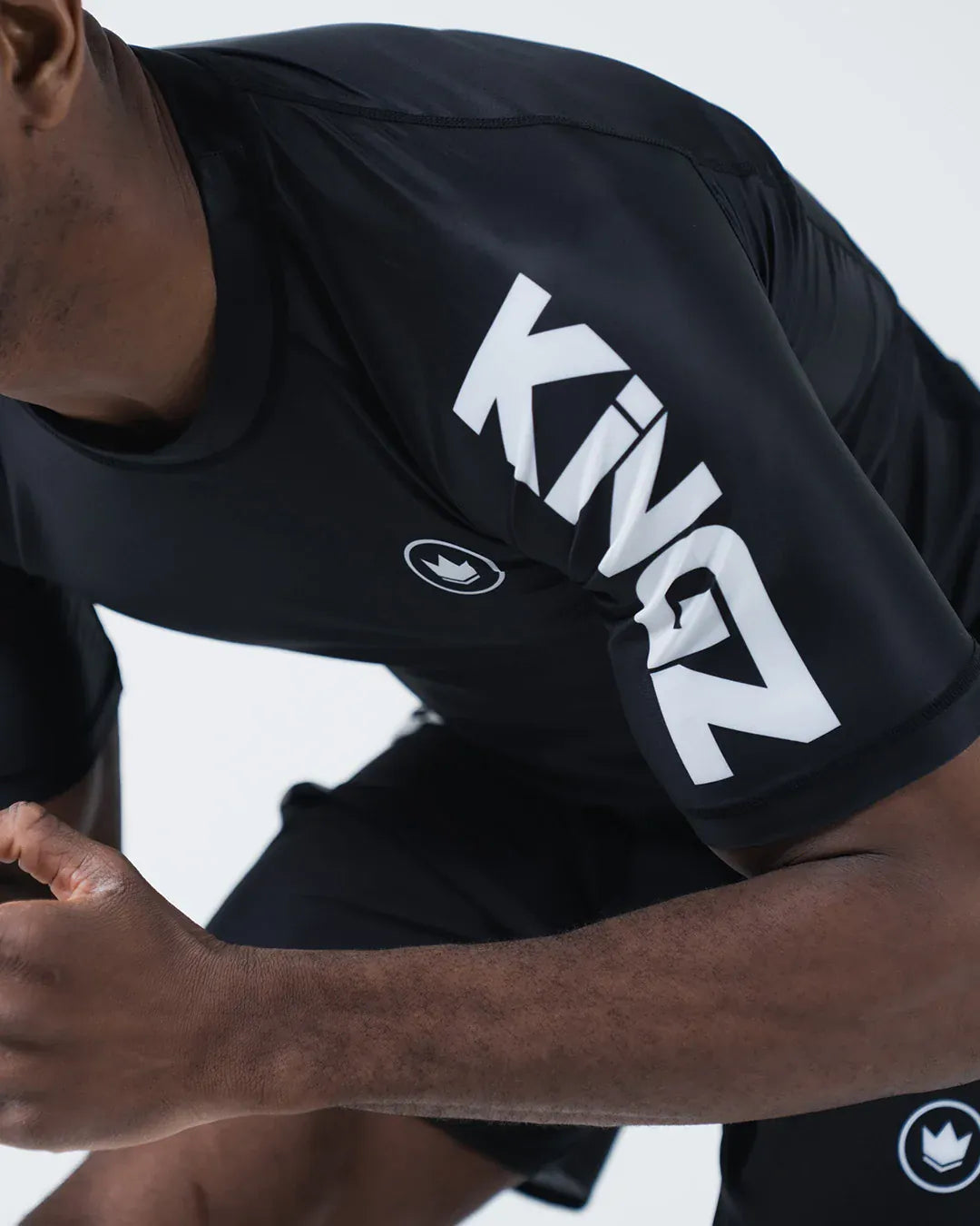 Rashguard - Kingz - Kore V2 - Kortärmad - Svart