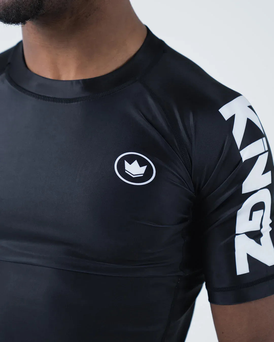 Rashguard - Kingz - Kore V2 - Kortärmad - Svart