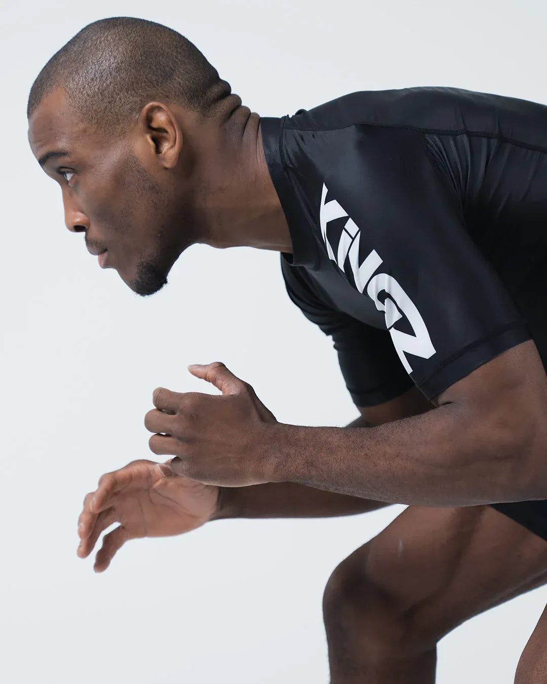Rashguard - Kingz - Kore V2 - Kortärmad - Svart