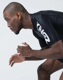 Rashguard - Kingz - Kore V2 - Kortärmad - Svart