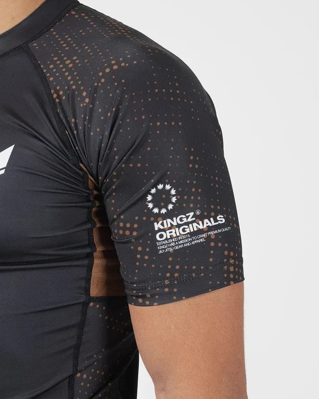 Rashguard - Kingz - Ranked Performance V3 - Kortärmad