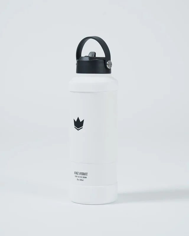 Vattenflaska - Kingz - Hydrate Bottle 828 ml - Vit