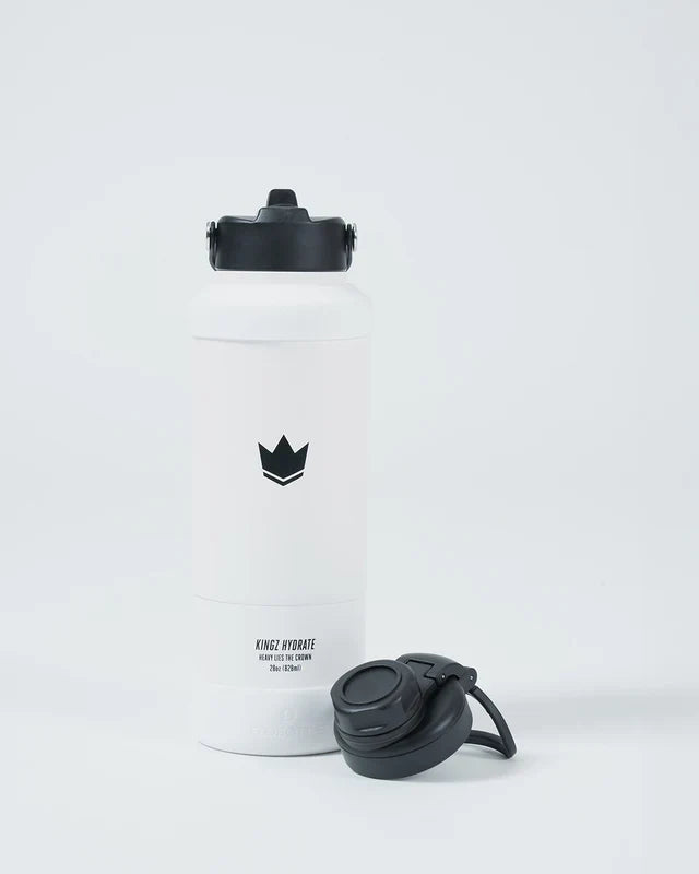 Vattenflaska - Kingz - Hydrate Bottle 828 ml - Vit