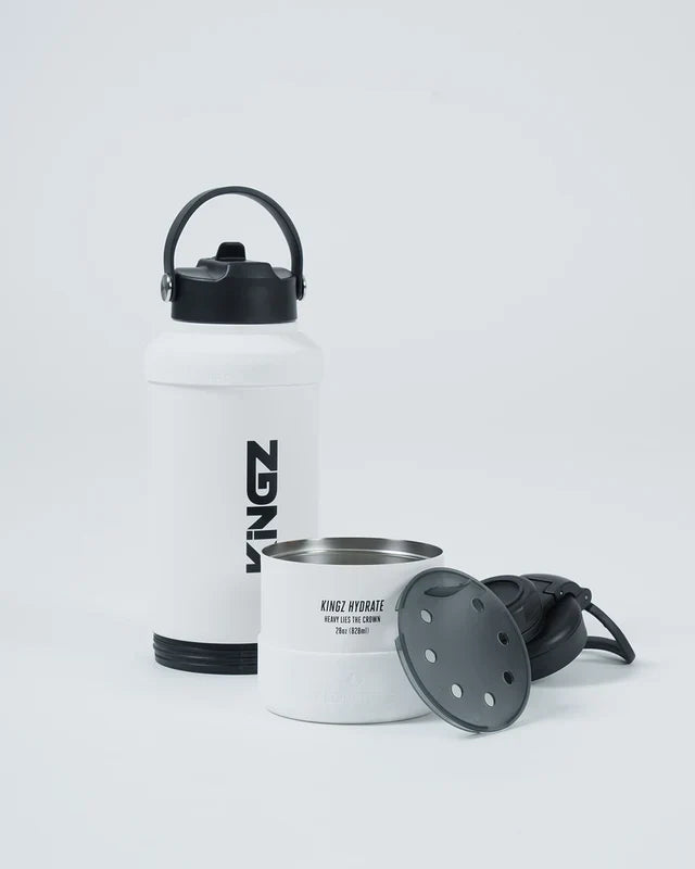 Vattenflaska - Kingz - Hydrate Bottle 828 ml - Vit