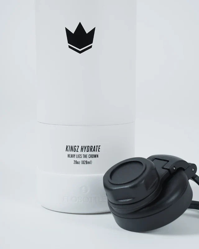 Vattenflaska - Kingz - Hydrate Bottle 828 ml - Vit