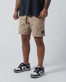 Shorts - Kingz - Casual Gi Shorts - Khaki