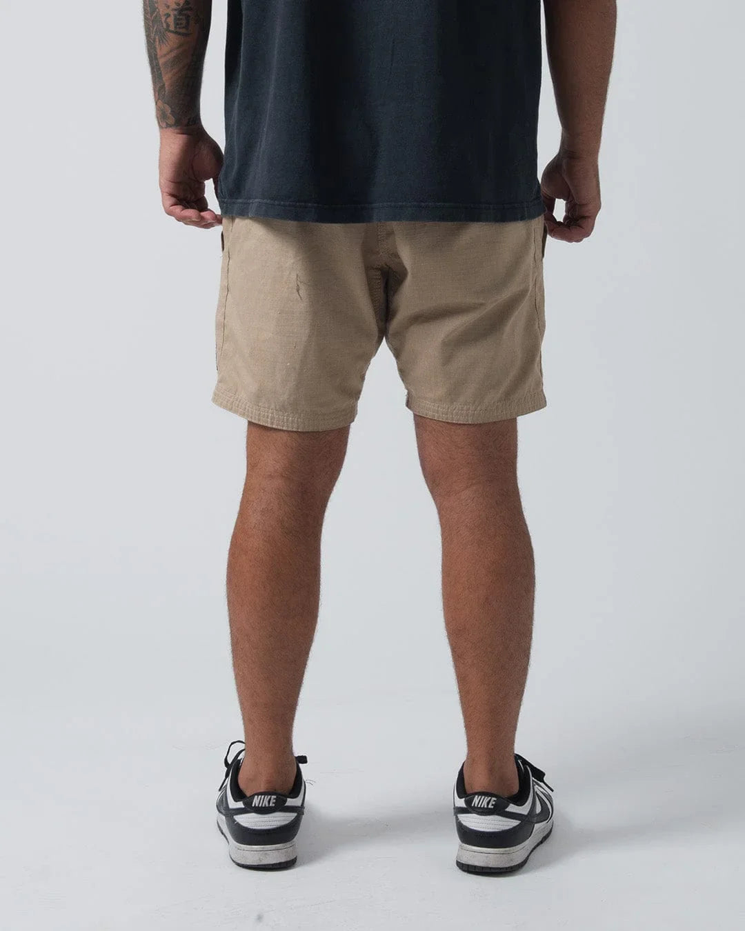 Shorts - Kingz - Casual Gi Shorts - Khaki