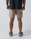 Shorts - Kingz - Casual Gi Shorts - Khaki