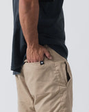 Shorts - Kingz - Casual Gi Shorts - Khaki