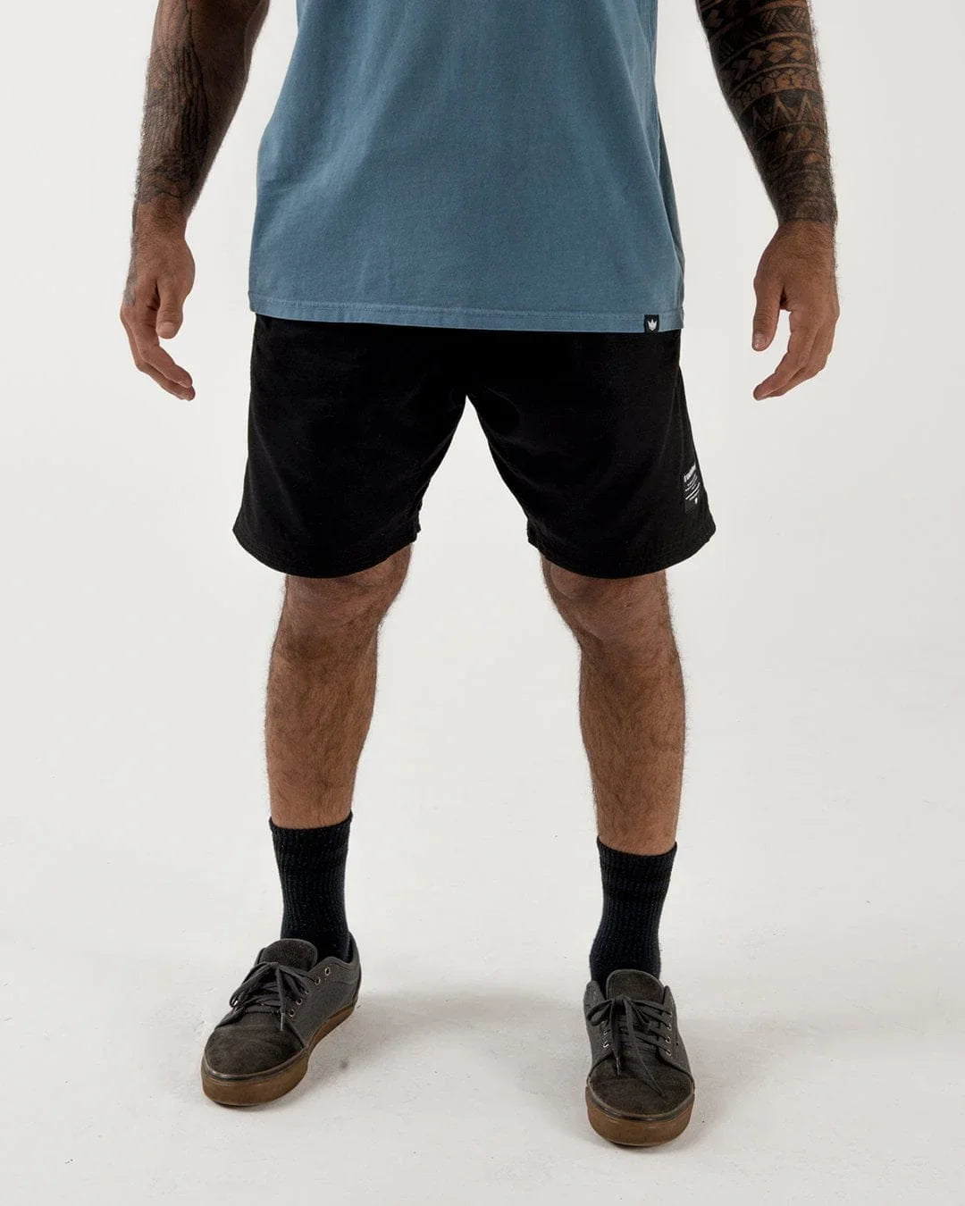 Shorts - Kingz - Casual Gi Shorts - Svart