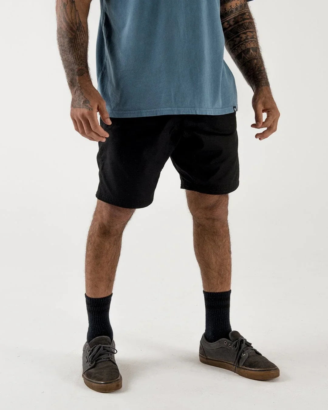 Shorts - Kingz - Casual Gi Shorts - Svart