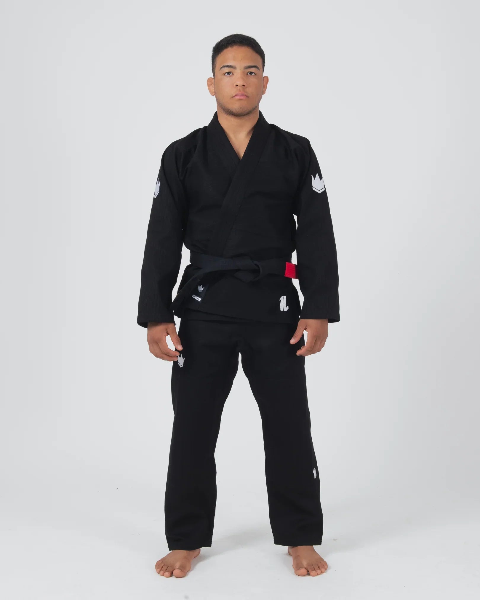 BJJ Gi - Kingz - The One V2 - Svart