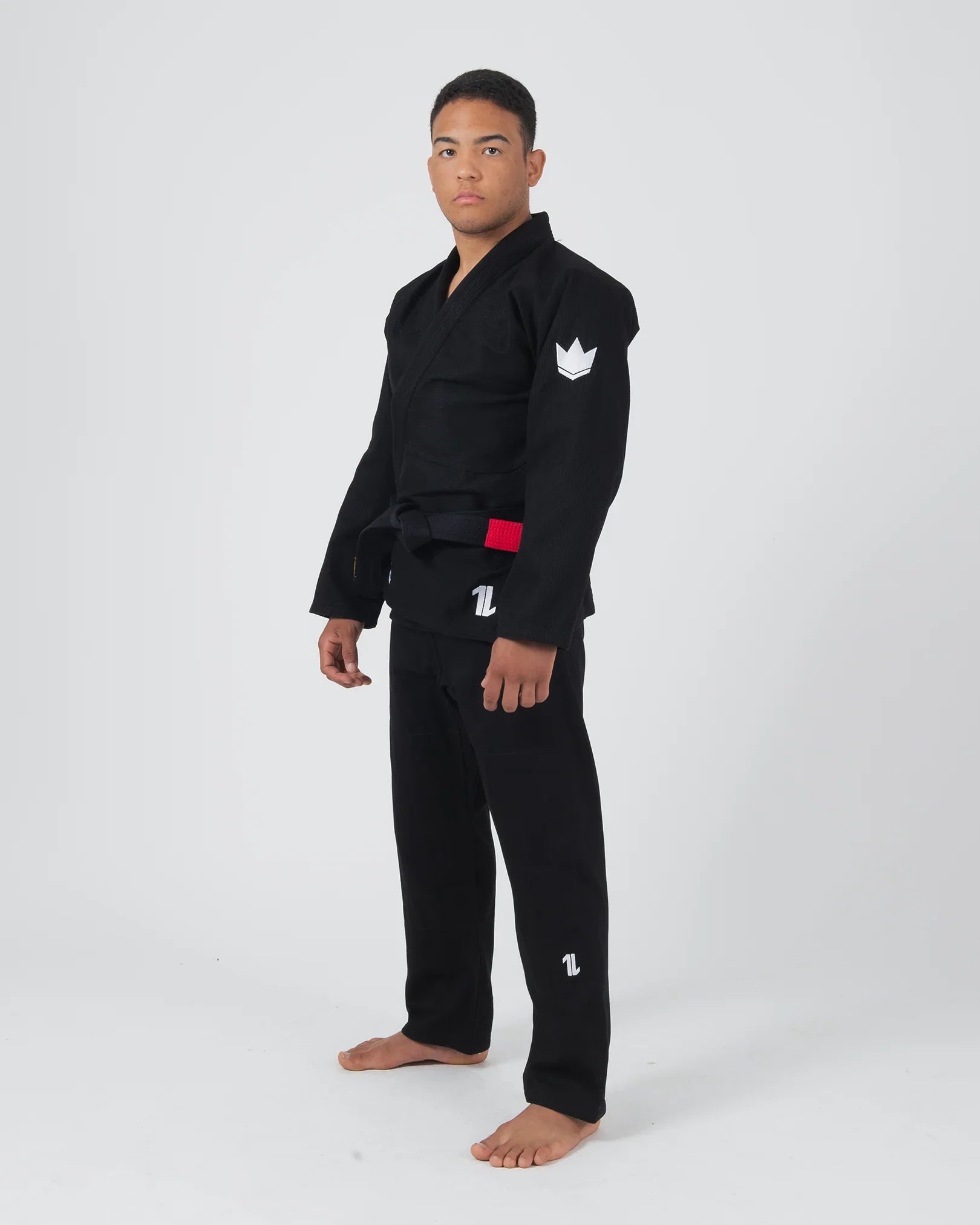 BJJ Gi - Kingz - The One V2 - Svart
