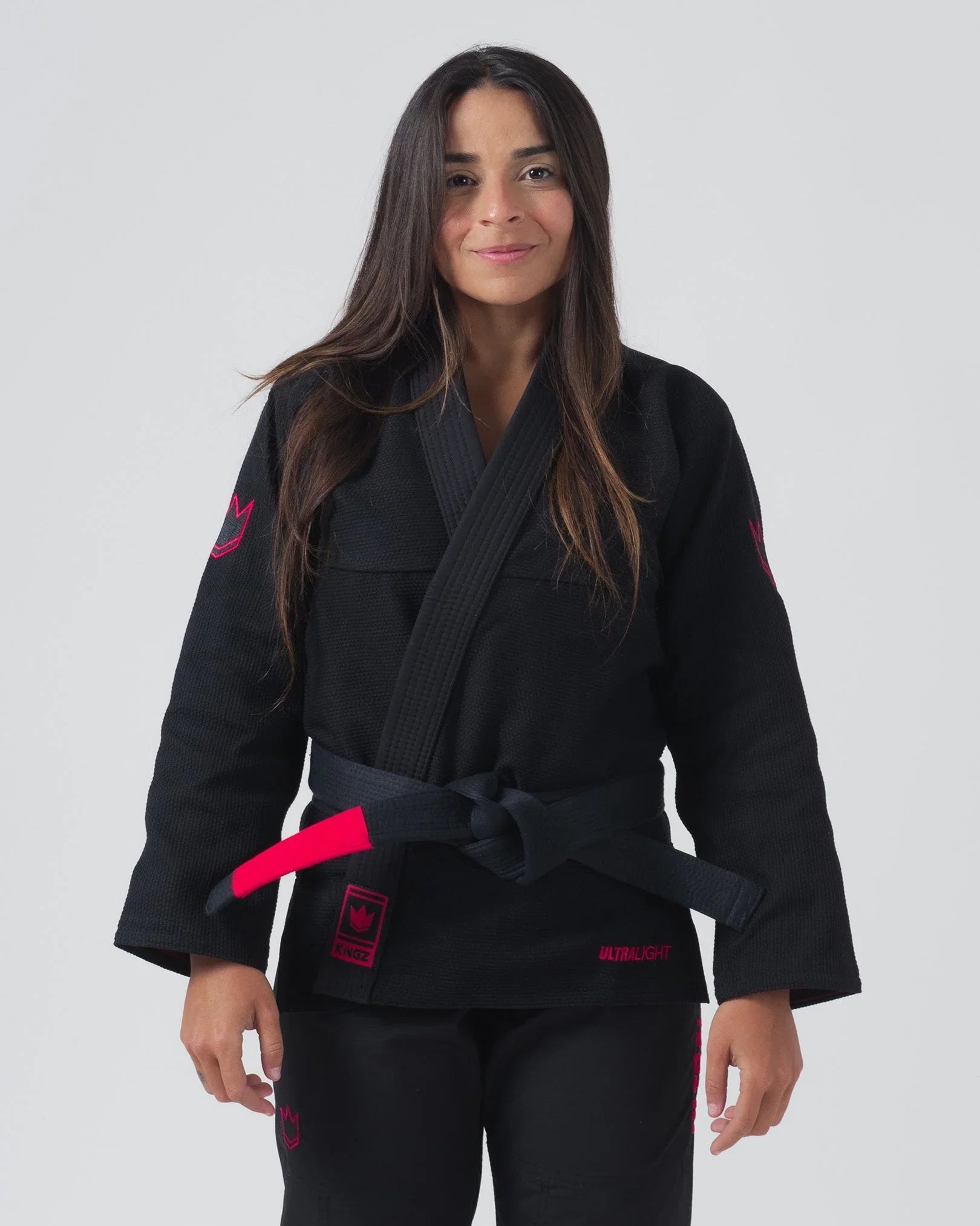 BJJ Gi - Kingz - Ultralight 2.0 - Dam - Svart