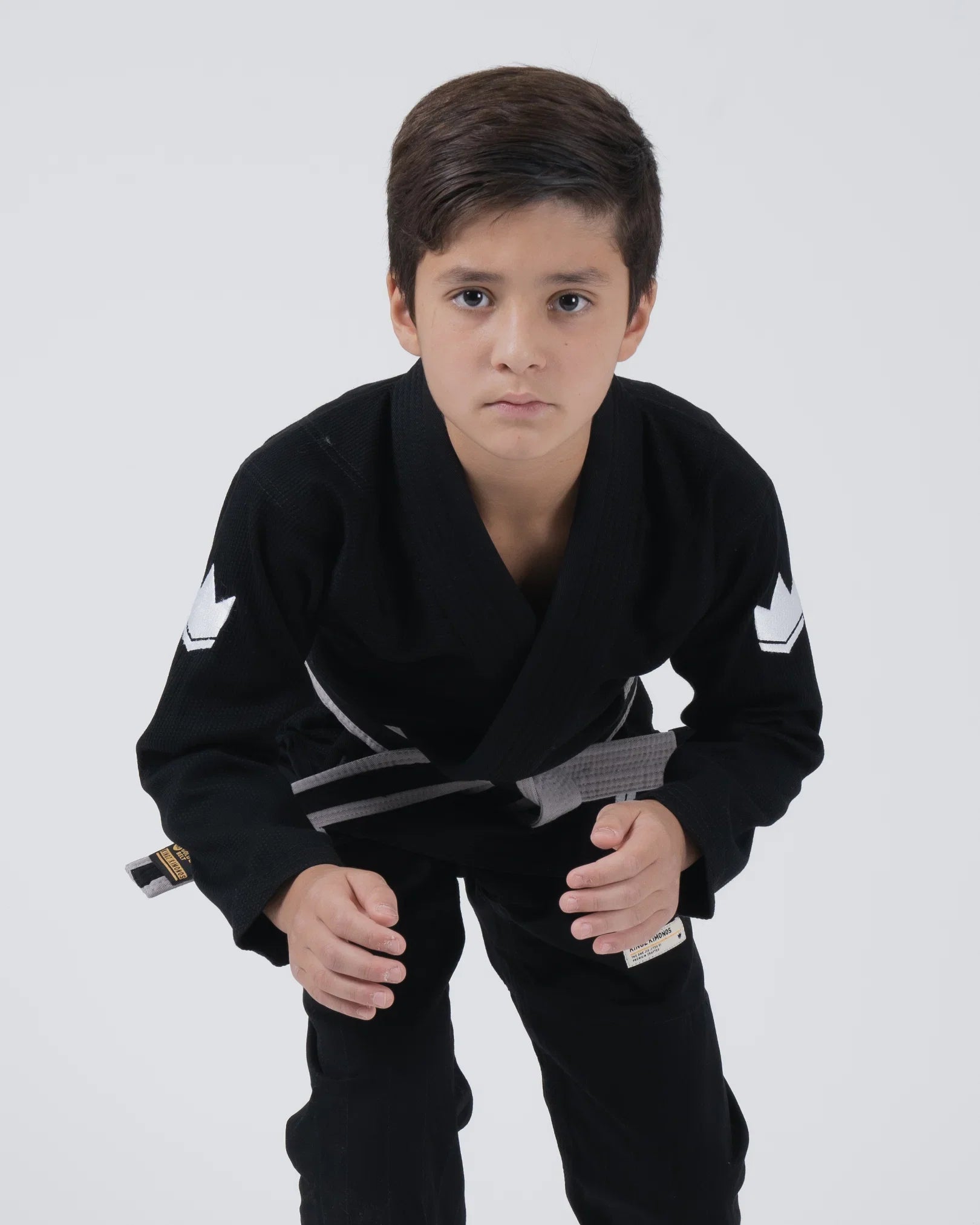 BJJ Gi - Kingz - The One V2 - Barn - Svart