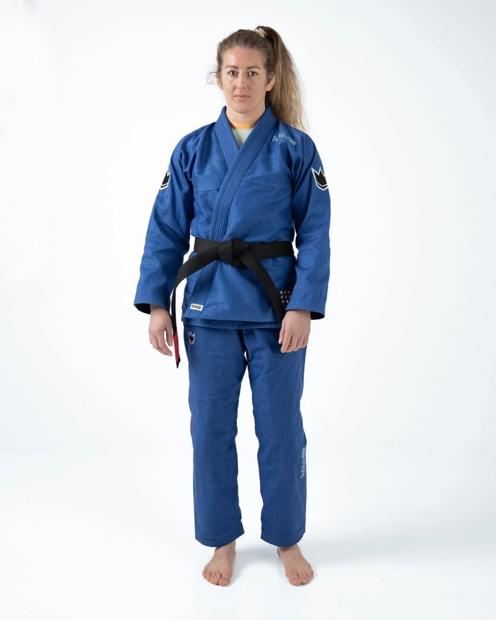 BJJ Gi - Kingz - Nano 3.0 - Dam - Blå