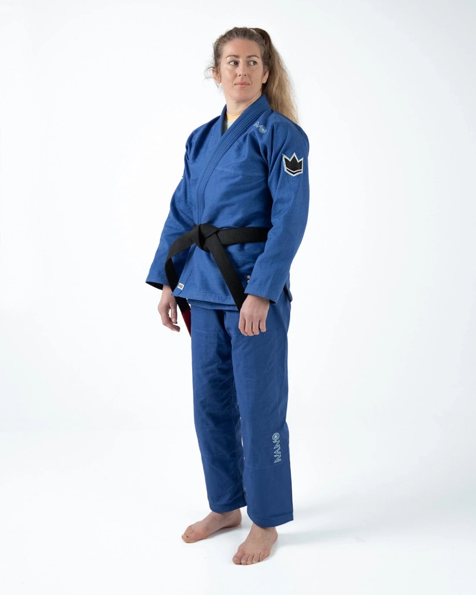 BJJ Gi - Kingz - Nano 3.0 - Dam - Blå
