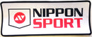 Tygmärke - Nippon Sport - Stor