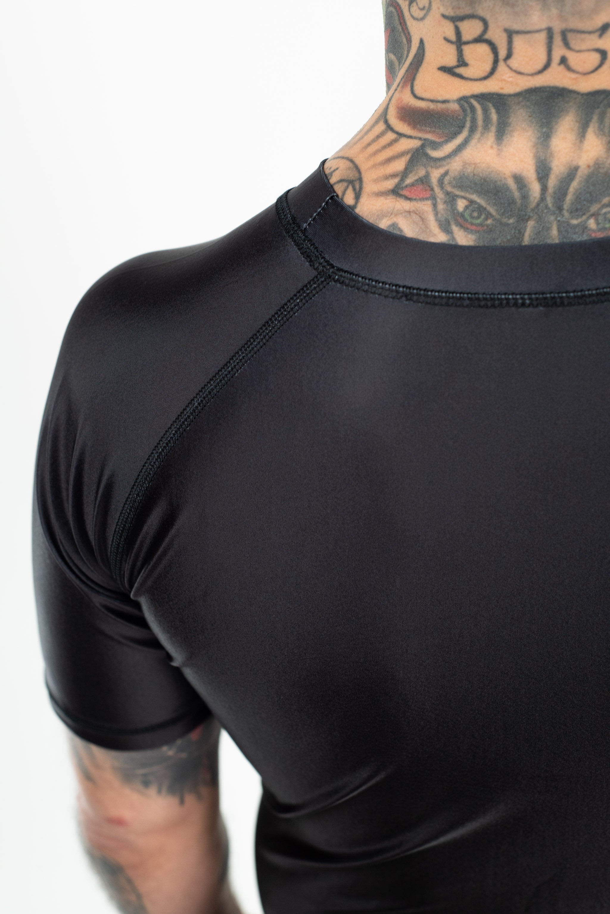 Rashguard - Nippon Sport - Korta ärmar - Svart