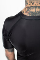 Rashguard - Nippon Sport - Korta ärmar - Svart