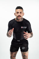 Rashguard - Nippon Sport - Korta ärmar - Svart