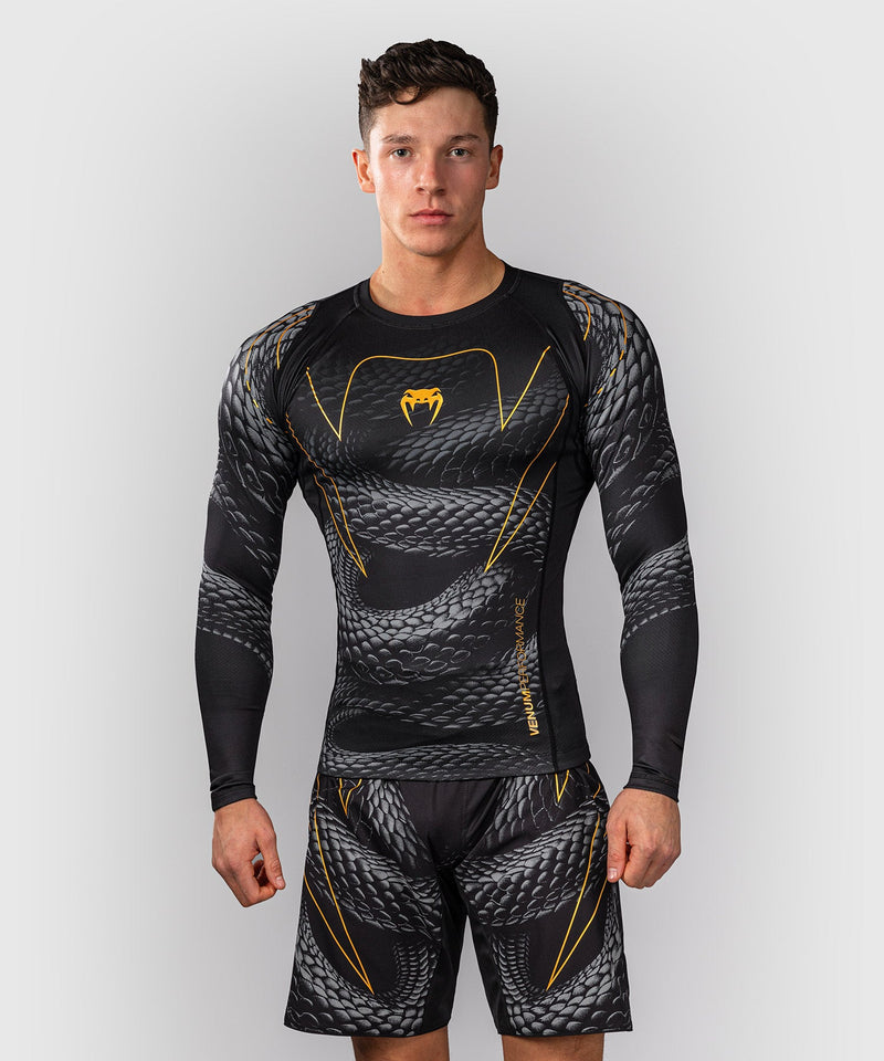 Rashguard - Venum - Matupa - Långärmad, Svart/Grå