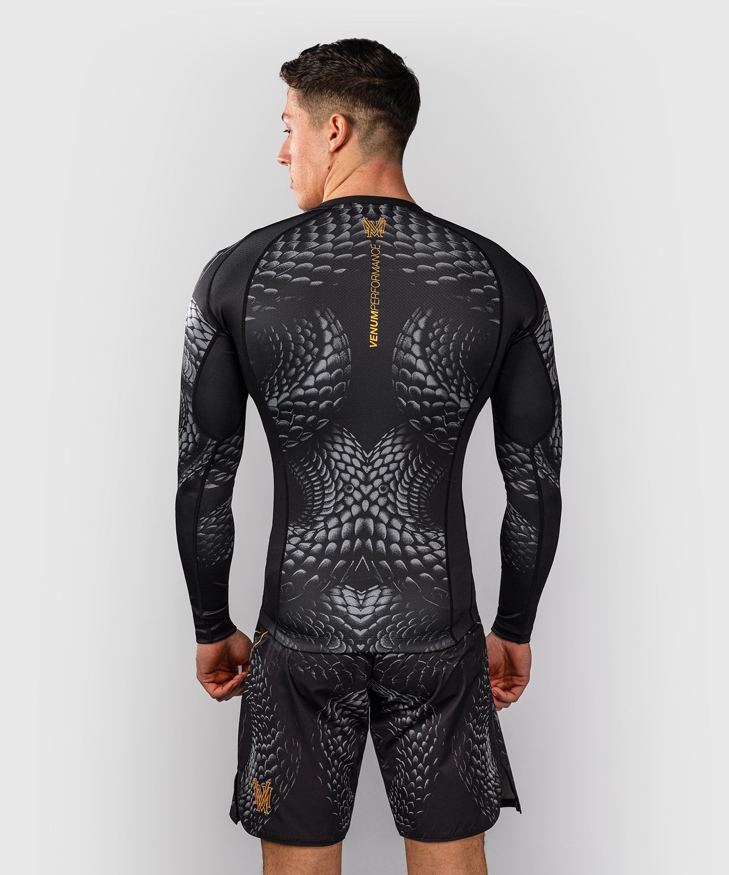 Rashguard - Venum - Matupa - Långärmad, Svart/Grå
