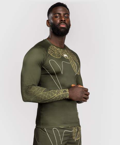 Rashguard - Venum - Serpenti - Långärmad, Khaki