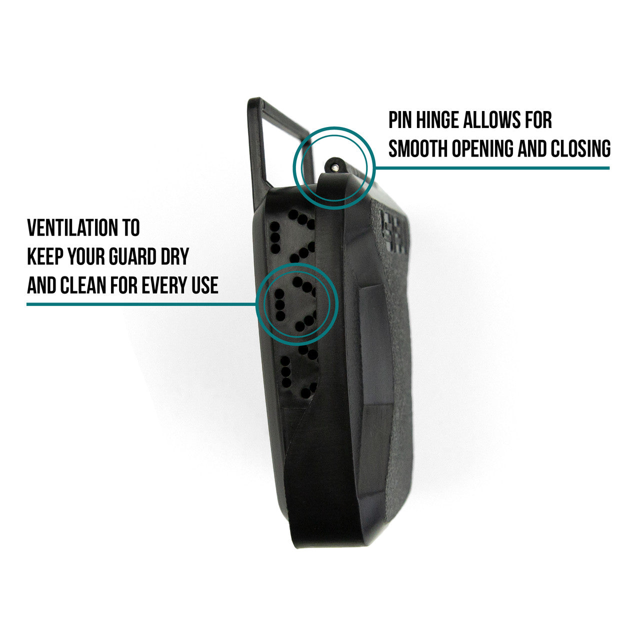 Etui till tandskydd - SISU Mouthguard Case - svart