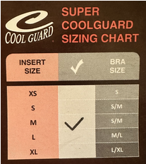 BH inlägg - Top Ten - 'Cool Guard' - Full Contact - Vit