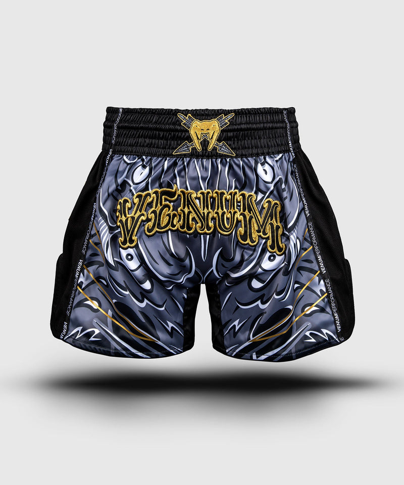 Muay Thai shorts - Venum - Wolf Atak - Svart/Grå
