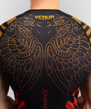 Rashguard - Venum - Quetzal Fury - Korta ärmar - Svart/Röd/Orange