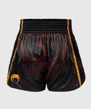 Muay Thai-shorts - Venum - Quetzal Fury - Svart/Röd/Orange