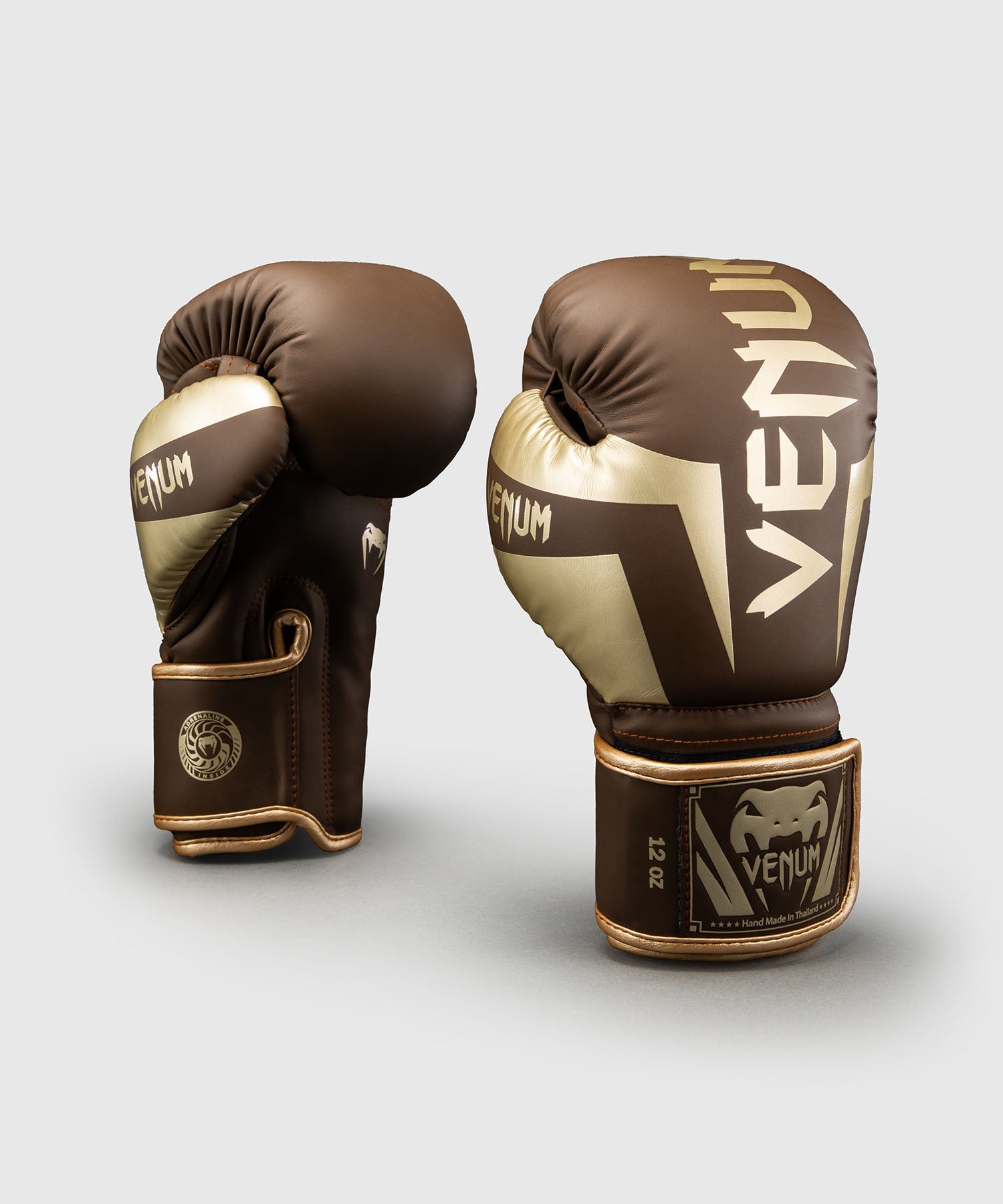 Boxningshandskar - Venum - Elite - Brun/Guld