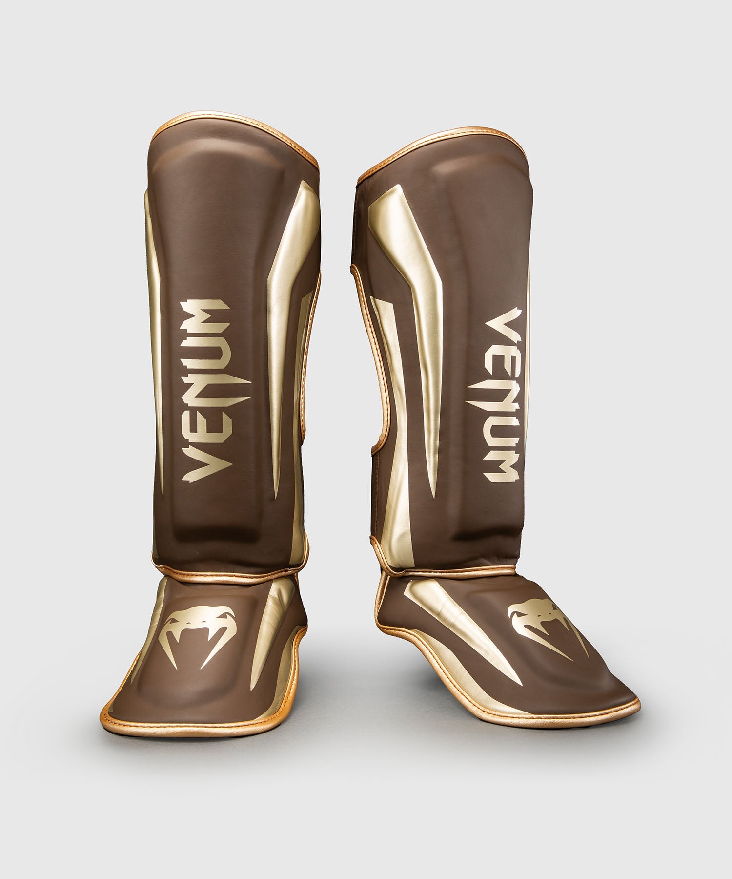 Benskydd - Venum - Elite - Brun/Guld