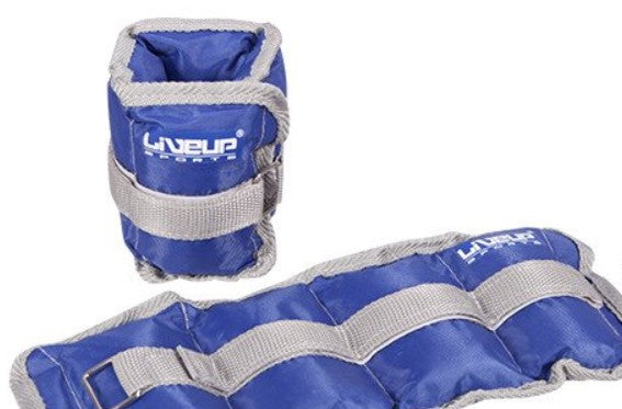 Viktmanschett - Aserve - Set - 2 x 1 kg - blå