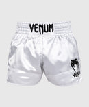 Muay Thai Shorts - Venum - Classic - Vit/Svart
