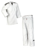 Judodräkt - Adidas Judo - Champion III - Slim Fit - Vit