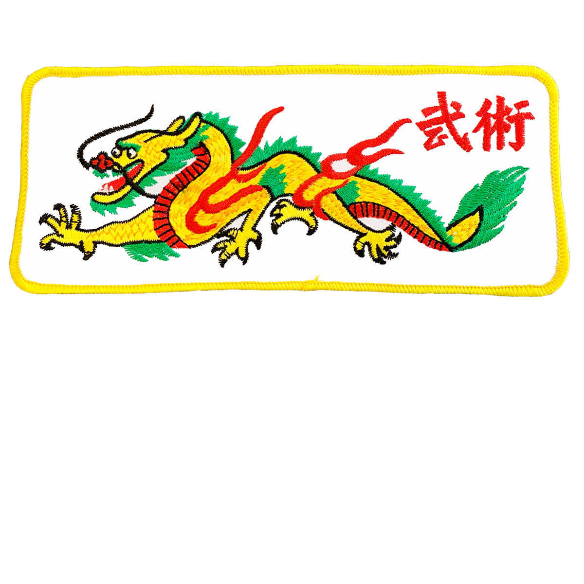 Broderi - Nippon Sport - Wu Shu - Flerfärgad