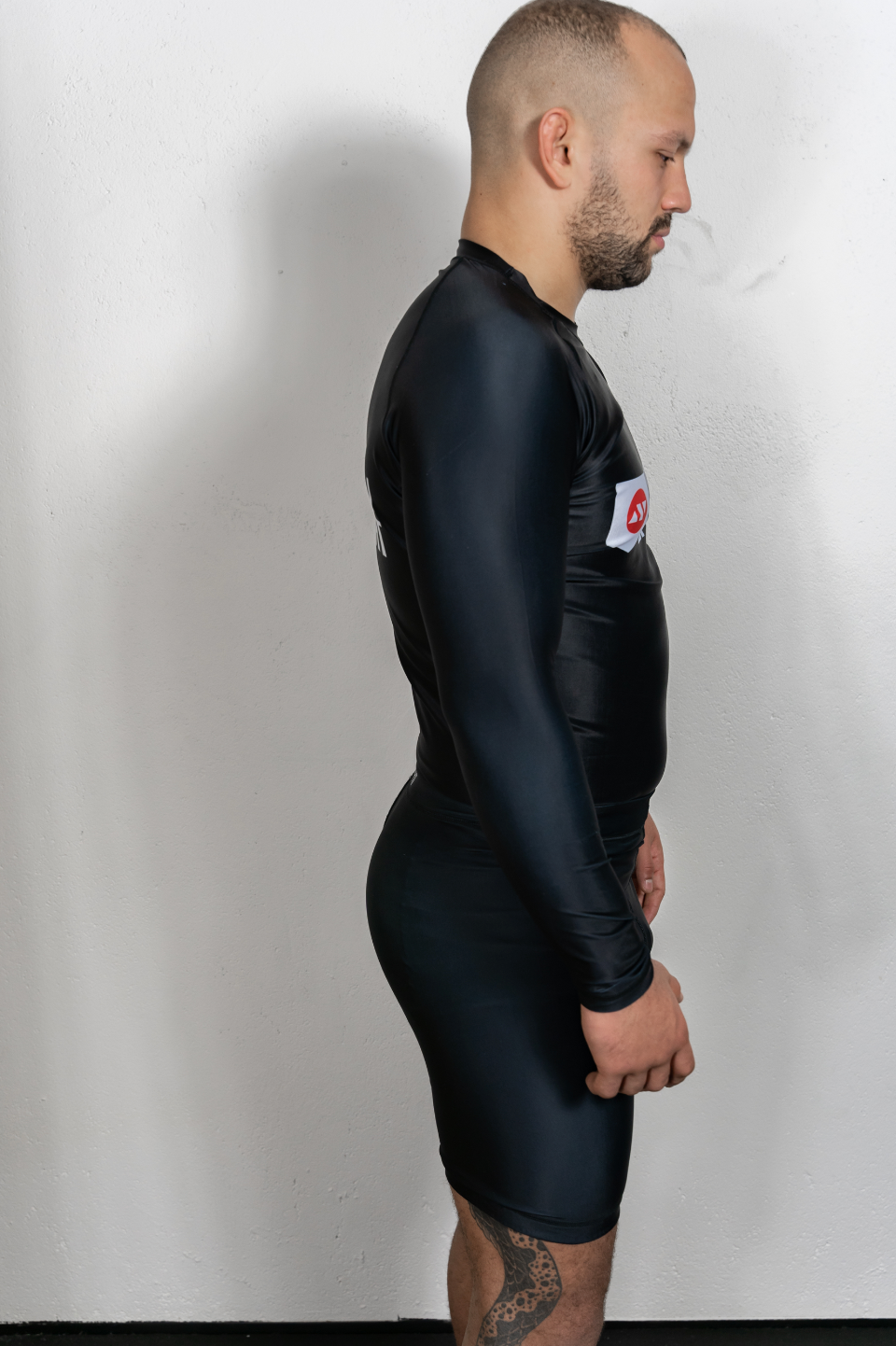 Vale Tudo Shorts - Nippon Sport - 'Half Tights' - Svart