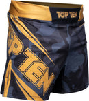 MMA Shorts - TOP TEN - 'Black Force' - Kamouflage