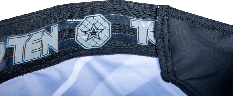 MMA Shorts - TOP TEN - 'Black Force' - Kamouflage