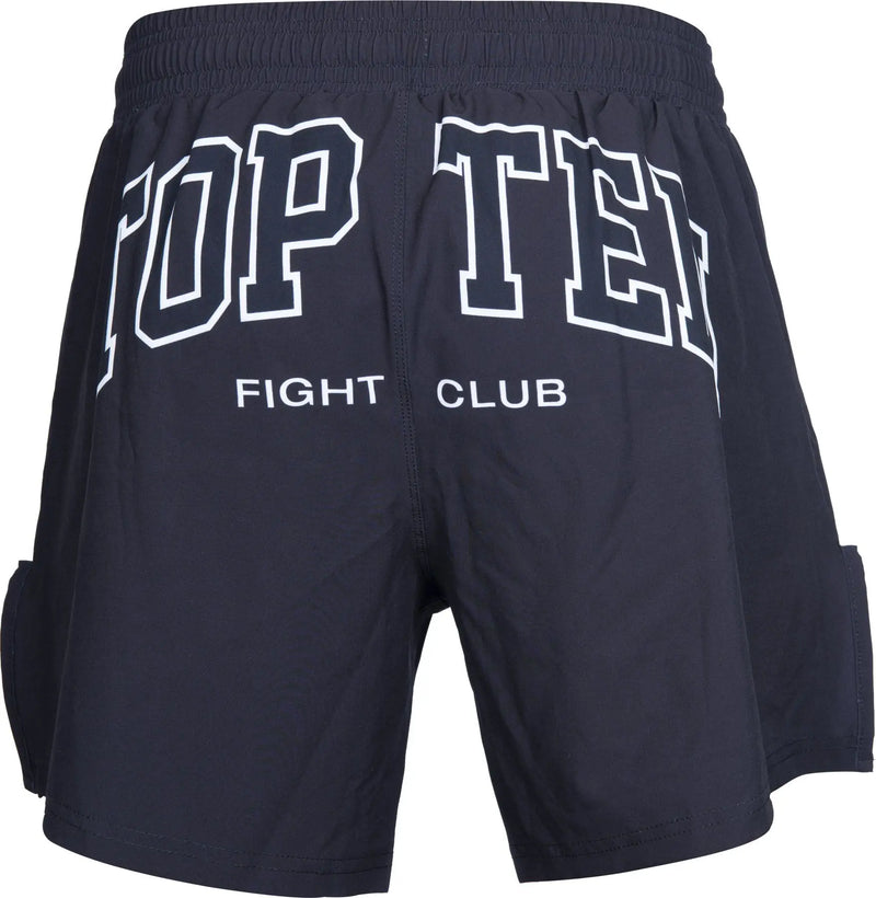 MMA Shorts - TOP TEN - 'Fight Club' - Svart