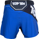 MMA Shorts - TOP TEN - 'Fight Team' - Blå