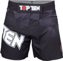 MMA Shorts - TOP TEN - 'PRISM' - Svart