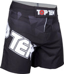 MMA Shorts - TOP TEN - 'PRISM' - Svart