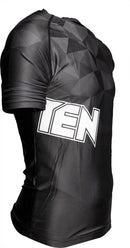 Rash Guard - TOP TEN - 'PRISM' - Svart