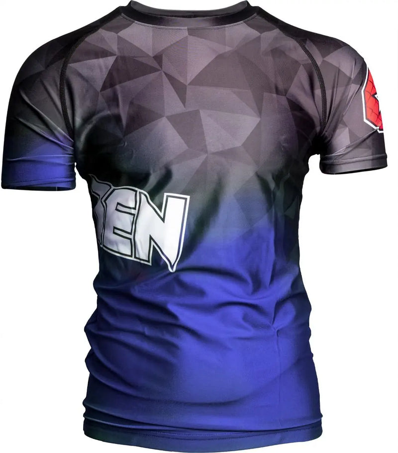 Rash Guard - TOP TEN - 'PRISM' - Blå